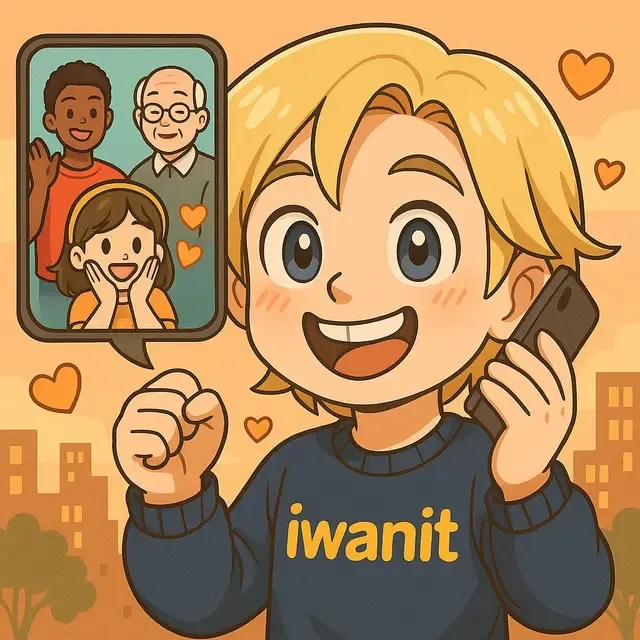 Landing iwanit: Red y Crowdfunding